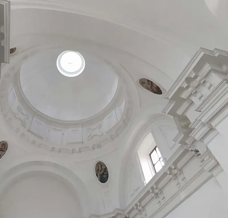 Ermita de Santa Lucía, en Alcalá de Henares. Bóveda